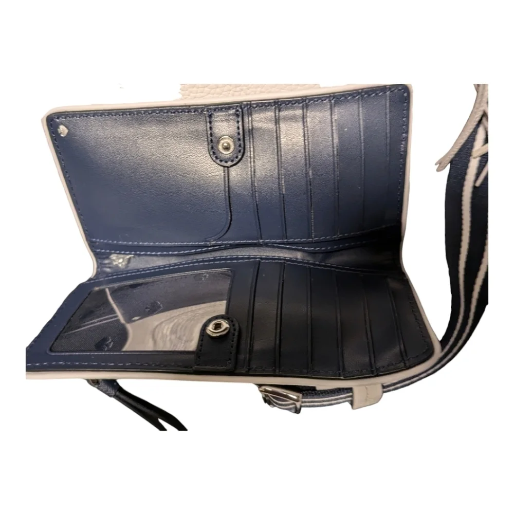 Kate Spade Set NEW Cameron Denim Colorblock Crossbody camera & Large Slim Wallet